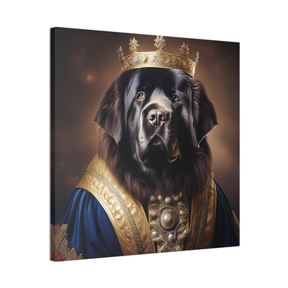 Newfoundland Renaissance Pet Portrait on Canvas | wall art | wall print