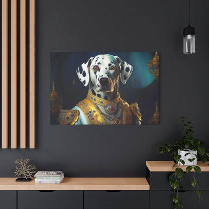 Dalmation Renaissance Pet Portrait Canvas | Wall art | Wall print | Dog art